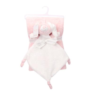 China WholesaleComforter Cartoon Baby Comforter Blanket and Cute Animal Cuddle Blanket for PORTABLE Kids and Newborn for sale