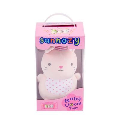 China Eco-friendly material creative study electric chat toy recording plush unicorn custom cute flip filling animal gift for baby for sale