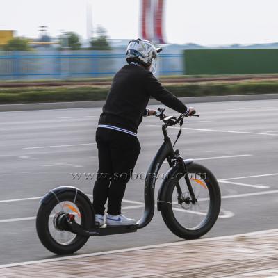 China Sobowo Unisex Fast Electric Scooter Fat Tire Bike Electric Scooter Free Shipping For Adults for sale