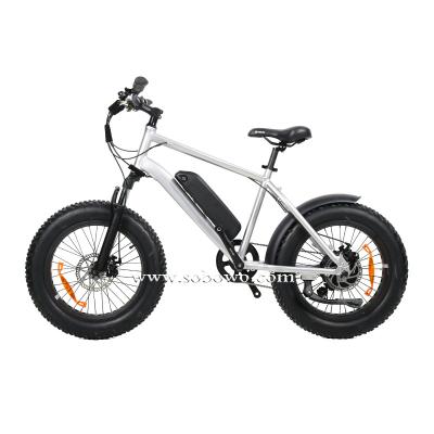 China Aluminum Alloy Snow/Mountain Ebike 20 Inch Fat Tire Electric Bicycle for sale