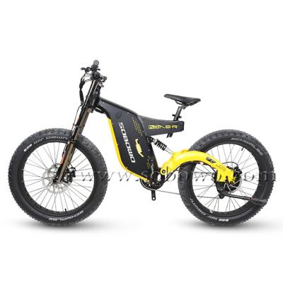 China SOBOWO A8-R 48V 1000W Mid Motor Fat Tire Standard Powerful Double Mountain Electric Bike For Adults for sale