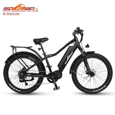 China Aluminum Alloy 26 Inch New Mountain Electric Bicycle China 1000W 750W Powerful Motor e Bike for sale