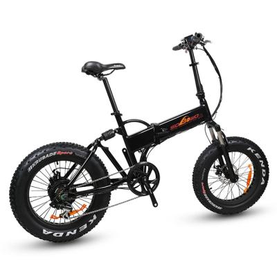 China Aluminum alloy ideal ebike folding bike commuting electric fatbike easily be stored for sale