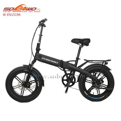 China Folding *4.0 E-bike 350W Magnesium Wheel Aluminum Alloy 48V 10.4Ah Electric Bike 20