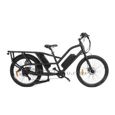 China Standard 26 Inch MTB Frame 500W Rear Motor Cargo Electric Bike / Electric Bicycle for sale