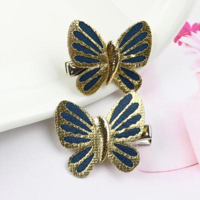 China Custom Party Hair Pins Cut Letter Hairpins With Name Boss Hair Pins Decorated Hair Accessories Girls Pins Gold Metal Trendy for sale