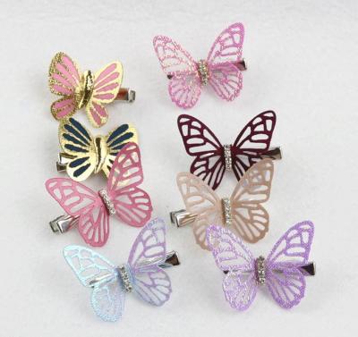 China Party 2021 New Custom Hair Pins Cut Letter Hair Pins With Hair Pins Decorated Hair Accessories Girls Pins Fashionable Gold Metal for sale