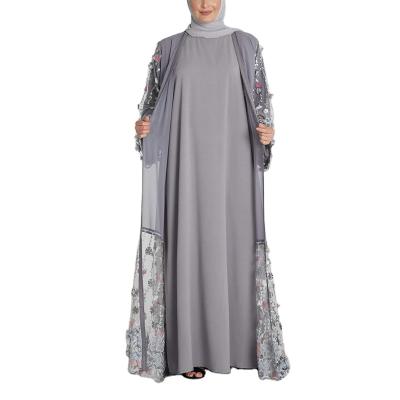 China Latest Muslim Embroidered Abaya Kaftan Dresses Abaya Maxi Dress std1031 Std1031 for sale