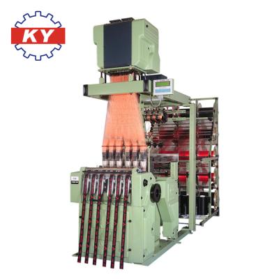 China KY fabric elastic or non-elastic narrow jacquard loom for jacquard backpack straps for sale