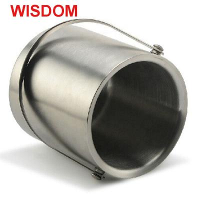 China Viable Metal Ice Bucket Double Wall Ice Bucket Wine Beer Bucket for sale