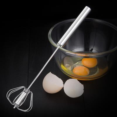 China Viable Kitchen Mixer Egg Beater Stainless Steel Semi-automatic Egg Beater for sale