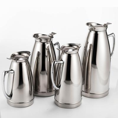 China PORTABLE restaurant vacuum jug stainless steel vacuum jug serving flask for sale