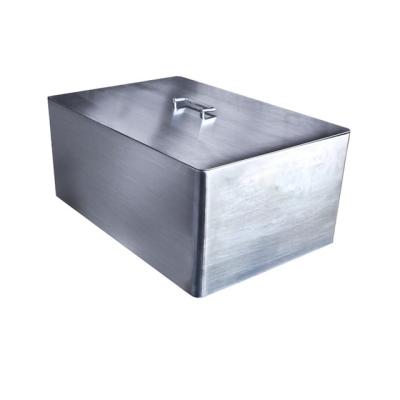 China Custom Bending Machinery Sheet Metal Welding Brushing Stainless Steel Box , 304 Water Tank for sale