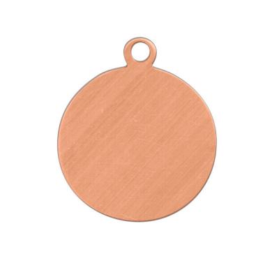 China China Wholesale Round Tags Aluminum Anodizing Nameplate Engraved Dog Number ID Tag Metal Stamping Tag for sale