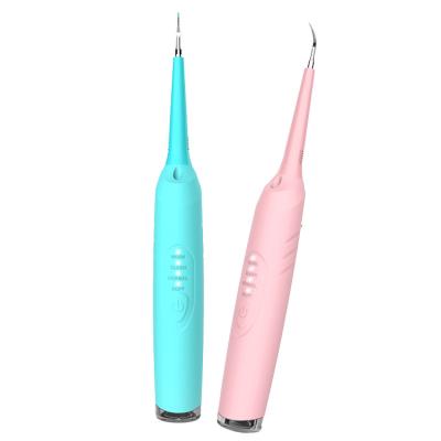 China Tooth Cleaner 3.7v High Frequency Voltage Led Lighting Intelligent Air Dental Electric Dental Scaler 300mAh for sale