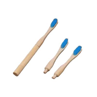 China Removable Disposable Bamboo Toothbrush Replacement Heads Eco Friendly 100%Natural Organic Biodegradable for sale