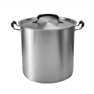 China Sustainable Industrial Bottom Stainless Steel Aluminum Cooking Pots for sale