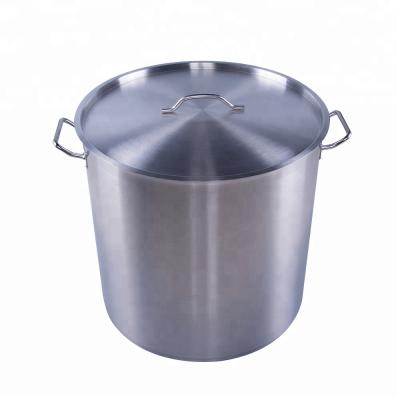 China 50 Gallon Sustainable Cooking Food Warmer 200l Stainless Steel Pot for sale