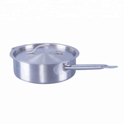 China Viable Wholesale Factory Price Stainless Steel Sauce Pan for sale