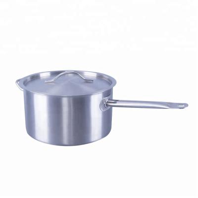 China Wholesale Stainless Steel Cooking Pots And Pans Sustainable Restaurant for sale