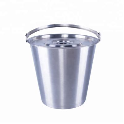 China Factory Price OEM Stainless Steel Metal Beer Viable Ice Bucket for sale