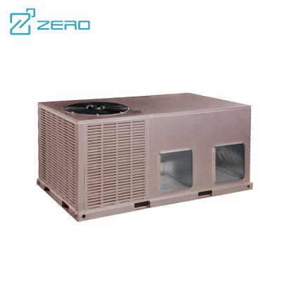 China Air Conditioner Unit Rooftop Packaged Unit R410A 60hz 14SEER 2-5ton Rooftop Mounted Mounting Axial Fan Centrifugal Fan AC Motor zu verkaufen