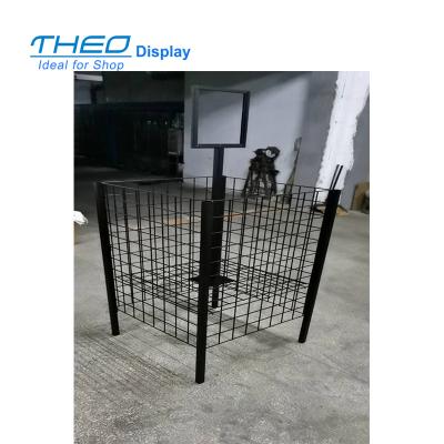 China Morden Freestanding Metal Trash Can for sale