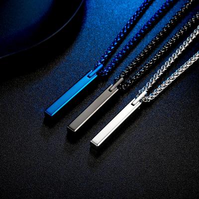 China Vintage Buteee Customized Tungsten Square Pendant Chain Pendants For Necklace for sale