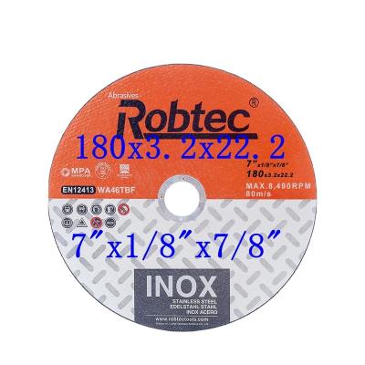 China 180X3.2X22.2mm 	Abrasive Cutting Disc 7