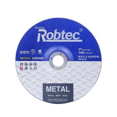 中国 Professional Abrasive Cutting Disc 7 Inch Iron Cutter Disc 180x3.2mm Abrasives 販売のため