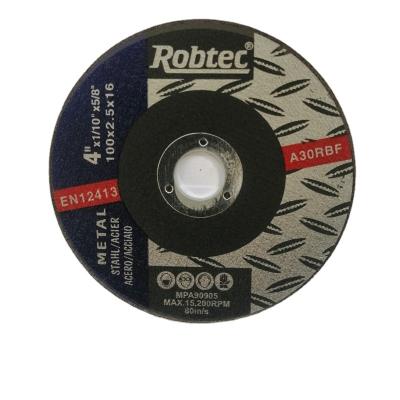 中国 100X2.5X16mm Robtec Metal Cut Off Wheels for Die Grinders, 4