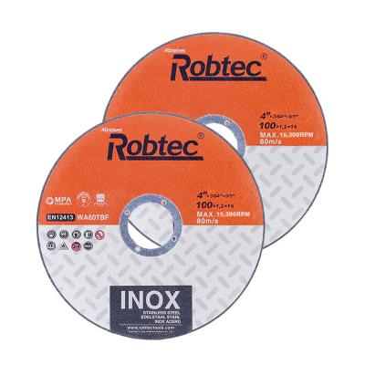 China 100x1.2x16T41Cutting Wheel Set Resin Flap Wheel For Metal Abrasive Cutting Disc à venda