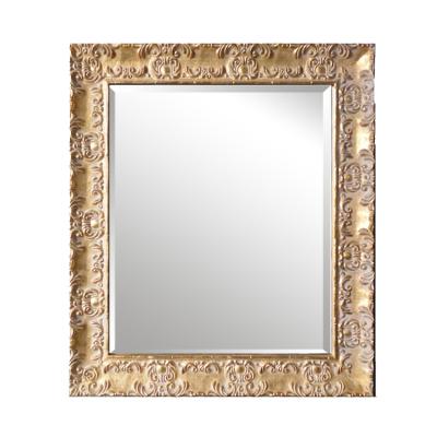 China Europe\North America Art Antique Gold Wood Mirror Frame For Wall Home Decor for sale