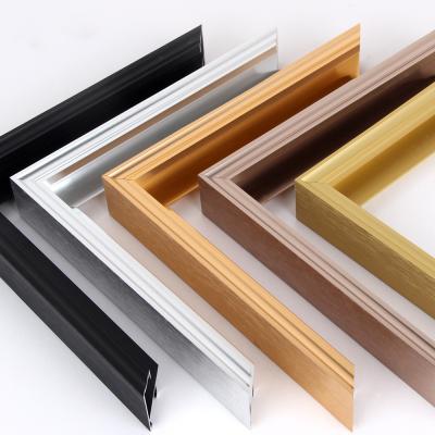 China Morden And Plain Decorative Painting Picture Aluminum Alloy Frames Metal Frames Frame Photo for sale