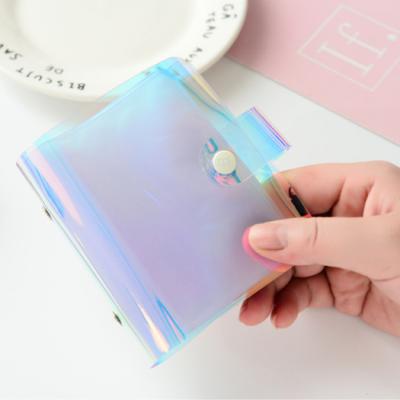 China Marriage. Gift. Custom Colorful Keepsake Laser Style Album 1 Inch To 3 Inch Transparent Pocket Album Small Key Chain Ticking Album for sale