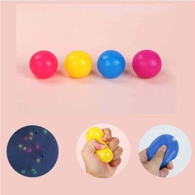 China Eco-Friendly Figet Toys Glow In The Dark Globbles Globbles Wall Glow In The Dark Anti Stress Relief Ball Sticky Balls for sale