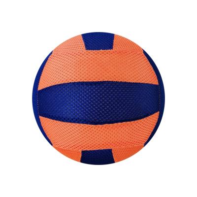 China Sports Toy Factory Wholesale Custom Beach Inflatable Balls PVC Cover Mesh Cloth Volleyball Beach Ball for sale