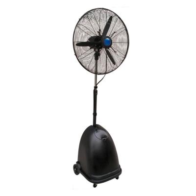 China High Pressure Nozzle Mist Fan 26 Inch 4-6 Nozzles Plastic Tank for sale