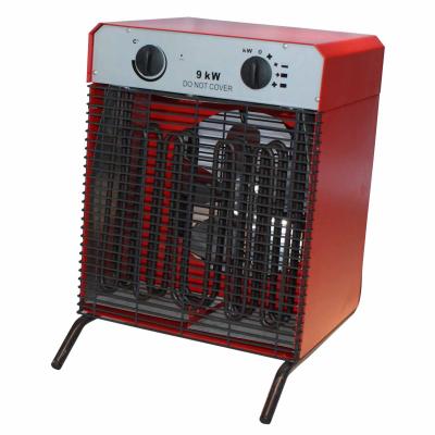 China Industrial Fan Heater 9KW Square Shape for sale