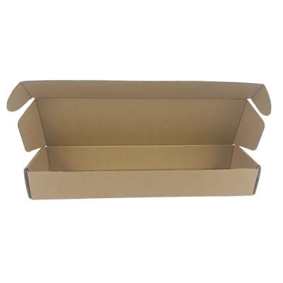 China New Design Recyclable Corrugated Box Custom Logo Dresses Clothing Shipping Boxes For Daily Products Packaging for sale