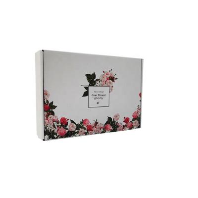 China Recyclable Perfume Recycled Packaging Storage Box With Flower Decorated for sale