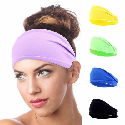 China Protect 2022 Wholesale Women Yoga Hair Band Luxury Elastic Muslim African Headtie for sale