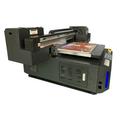 China Hotels 6050 UV Printer Inkjet Flat Bed Printing Machine Cheap Small Varnish Digital UV Flatbed UV Printer for sale