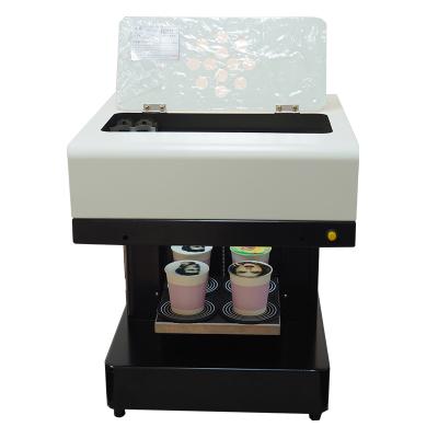 China Hotels four cup edible selfie ink coffee latte art printer for food printing machine for sale