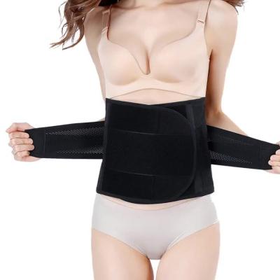 China Women Waist Trainer Thin Abdominal Belt Breathable Trainer Plus Size Body Shaper Postpartum Diet Belt for sale