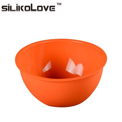 China Oven Microwave Cake Pan Mold Viable Heart Round Silicon Non-Stick Reusable Silicone Bowl for sale