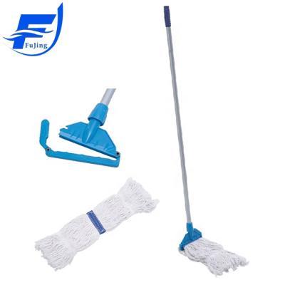 China Sustainable Hot Sale High Quality Cheap Eco-friendly Standard Floor Cleaning Mop Easy Set for sale