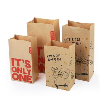 China Cookie / Bread / Candy / Recyclable Custom Cookie / Kraft Paper Gift Packaging Baking Takeout Bags for sale