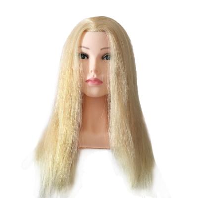 China Silky Straight Wave Hair Wigs Shaping Mannequin Practice Head for sale