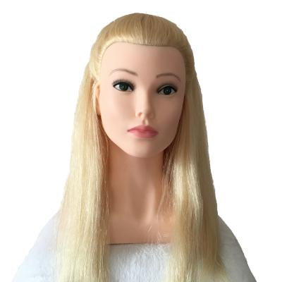 China Natural Hair Wigs Hair Training Mannequin Head for sale